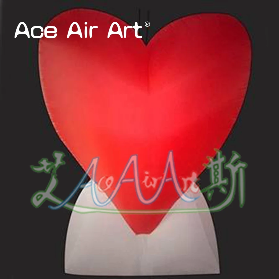 Китайское производство красивое Надувное сердце надувная форма сердца копия