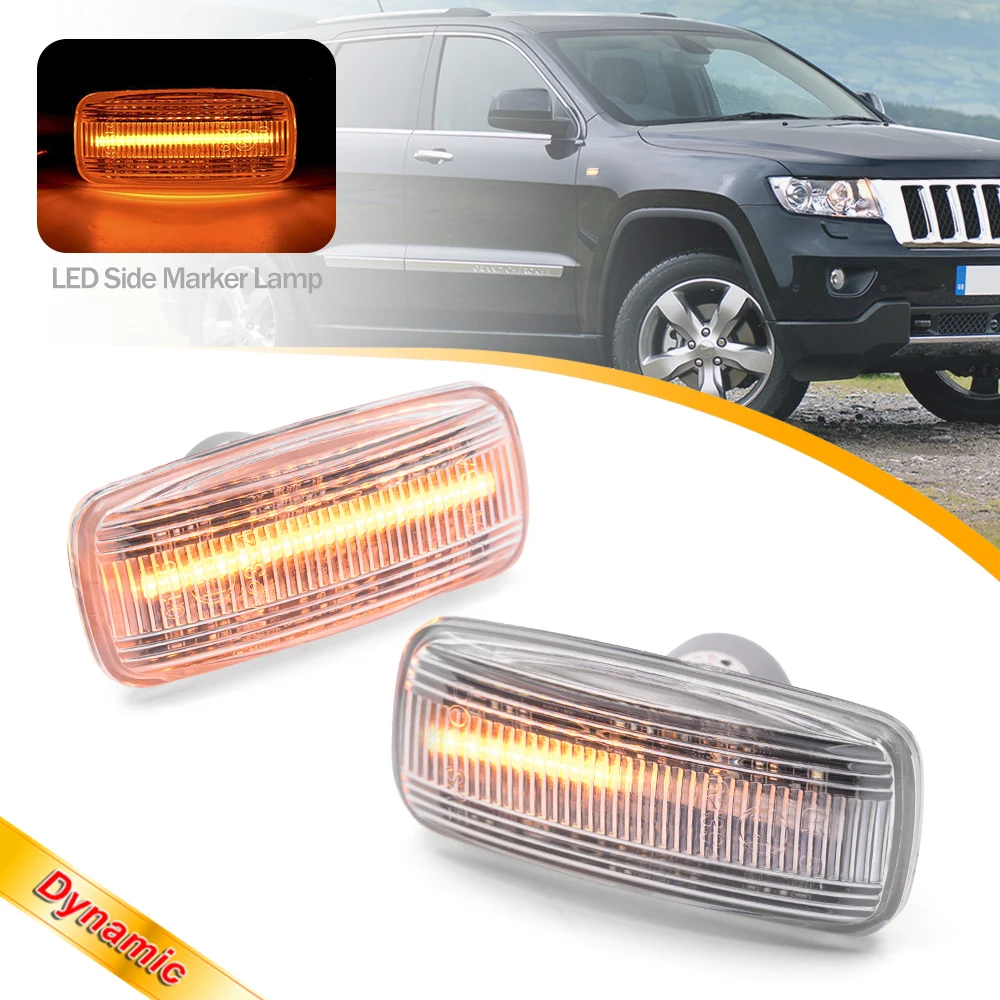 Для Dodge путешествие Jeep Grand Cherokee Patriot Liberty KK Chrysler 300C светодиодный последовательного