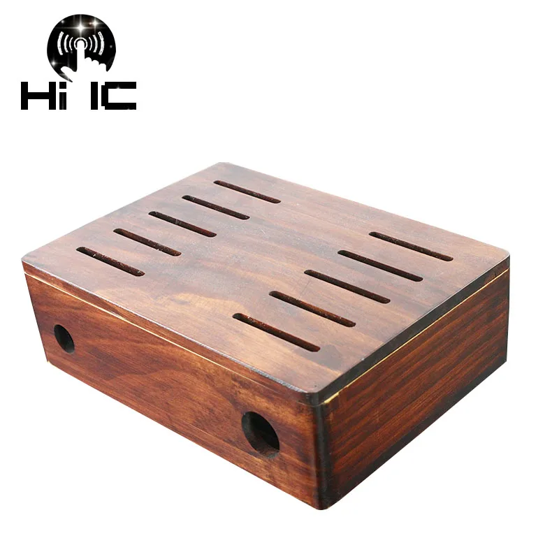 Усилитель деревянного шасси внешний деревянный ящик корпус для