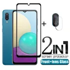 Закаленное стекло с полным покрытием для Samsung Galaxy A02, стекло для Samsung A02, Защитная пленка для экрана Samsung Galaxy A02, стекло для объектива