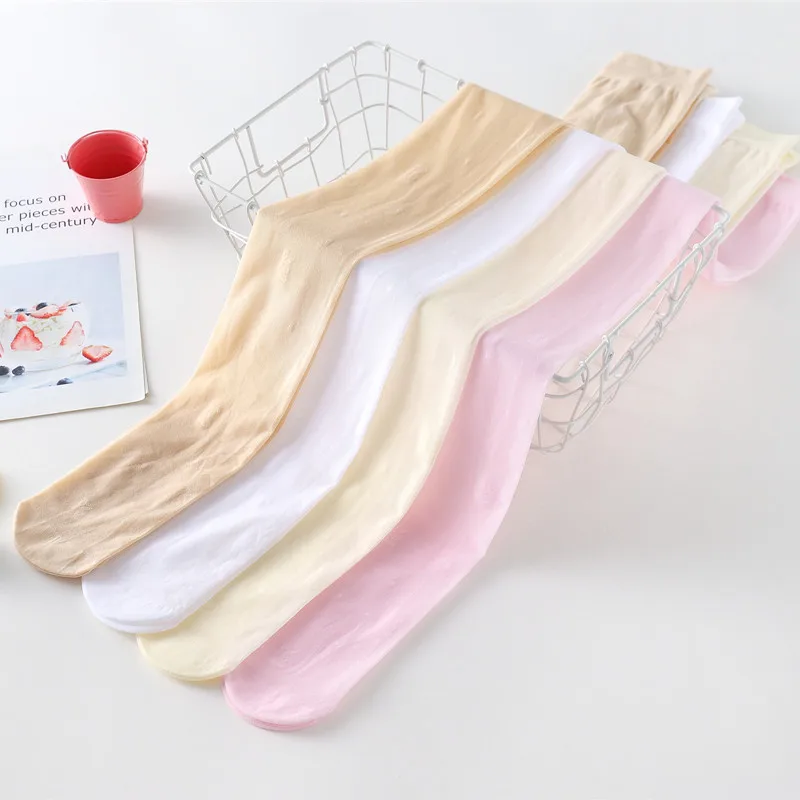 Летние тонкие детские колготки для девочек Балетки танцев маленьких Тонкие