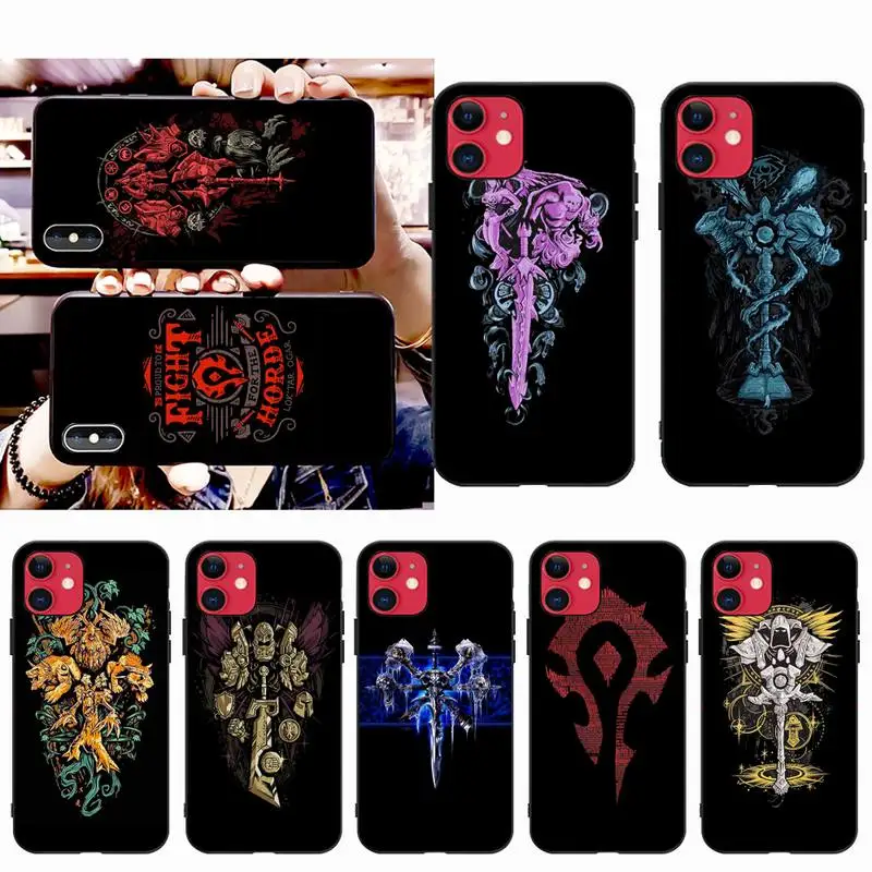 Мягкий чехол CUTEWANAN из игры World of Warcraft для телефона iPhone 11 pro XS MAX 8 7 6 6S Plus X 5S SE 2020 XR |