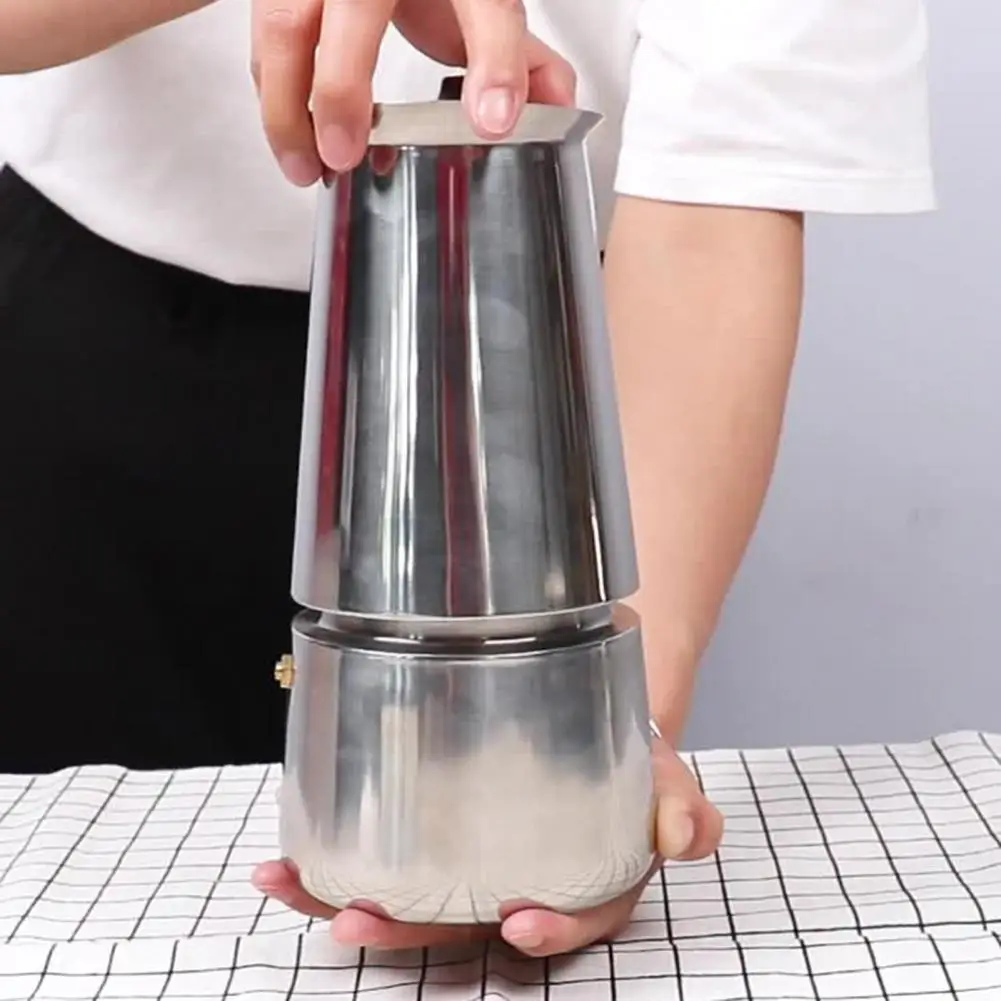 100/200/300/450/600ml Multi-function Stainless Steel Coffee Pot Mocha Cafe Latte Stovetop Espresso Kettle | Дом и сад