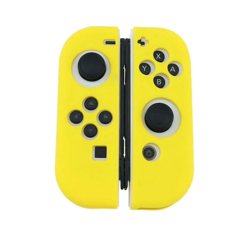 E-E Мягкий чехол YuXi для nyd Switch JOY CON силиконовый защитный чехол для NAND JOY-CON Противоскользящий защитный чехол - Цвет: E-E