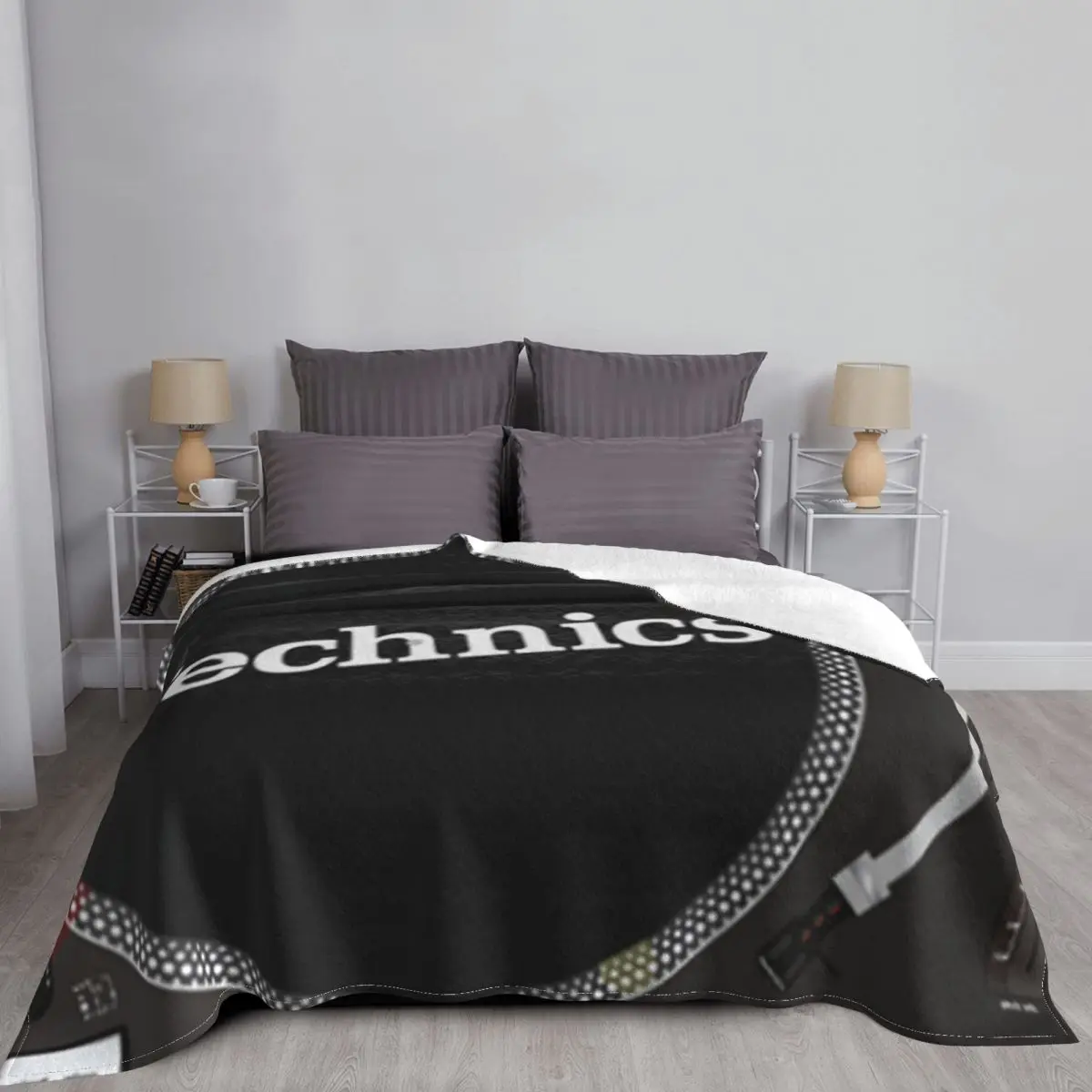 

Technics 2183 Blanket Bedspread Bed Plaid Rug Anime Plush Picknick Blanket