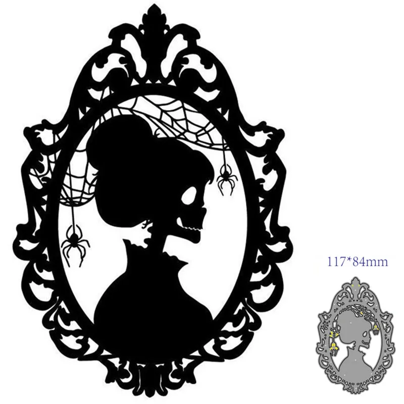 

Металлические Вырубные штампы форма Хэллоуин украшение для скрапбукинга бумаги рукоделия ножа форма лезвие перфоратор трафареты