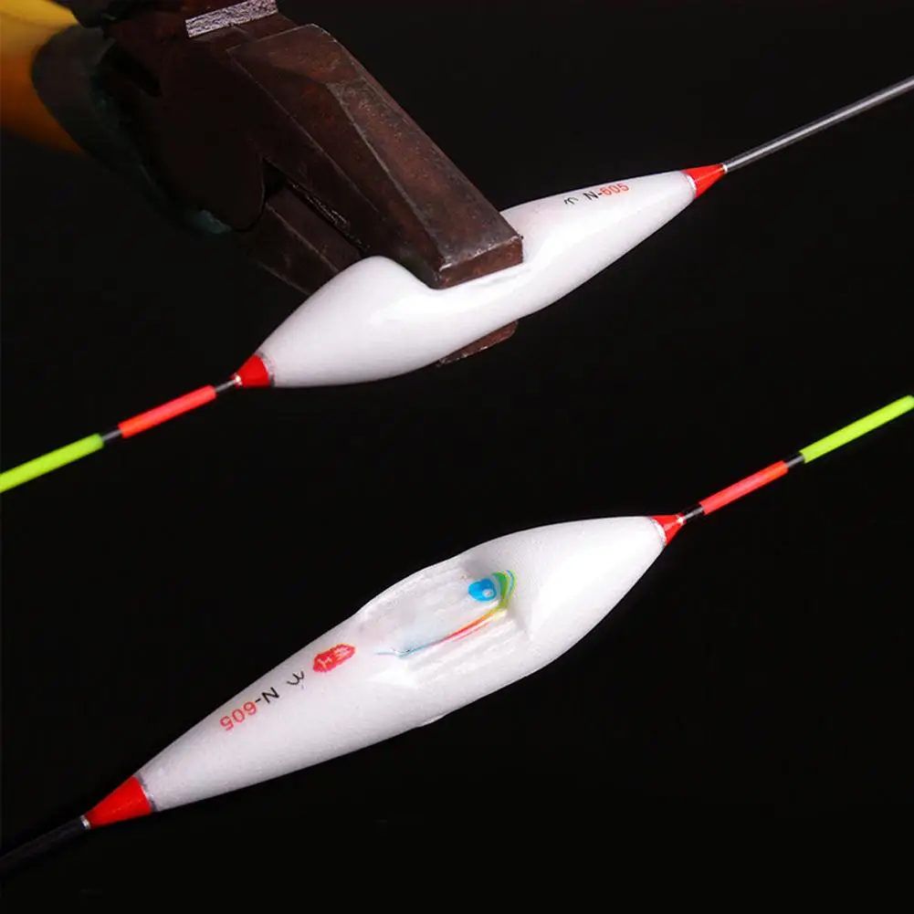 12 шт нано комплект плавающих приспособлений светильник рыбалка поплавок