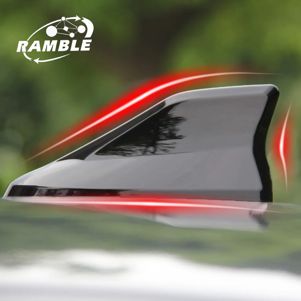 Универсальная Акулий плавник RAMBLE антенна для автомобиля аудио крышка акулий