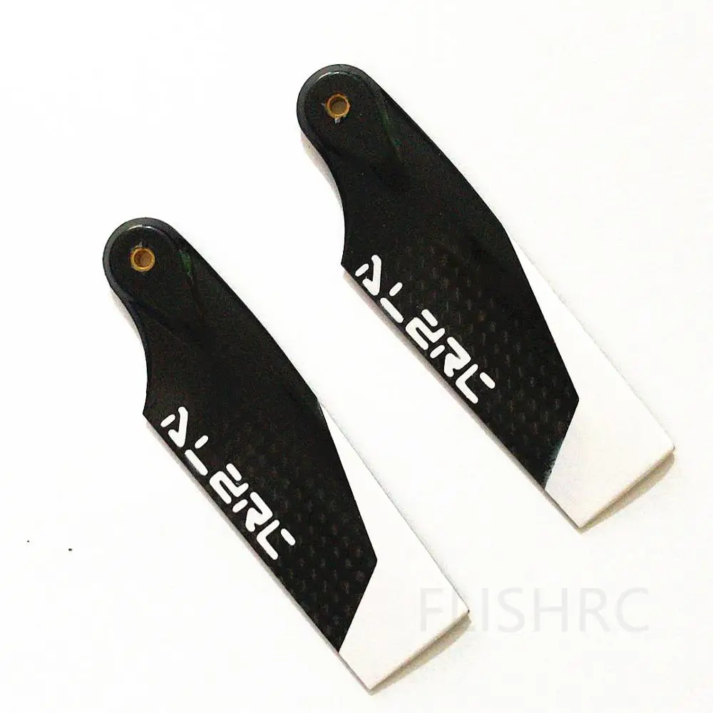 ALZRC-505 500 S Запчасти для вертолета Devil 505 быстрая Хвостовая лопасть из углеродного волокна-80 мм подходит для SAB 500 Sport D505F63