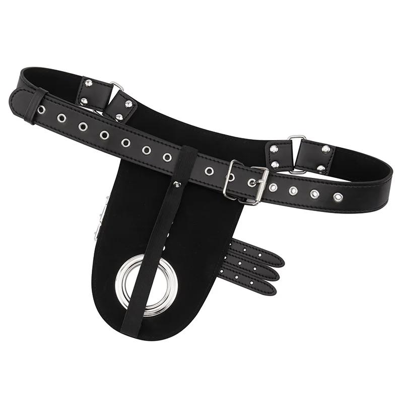 Эротические Мужской Целомудрие ремня через одно плечо фетиш из искусственной