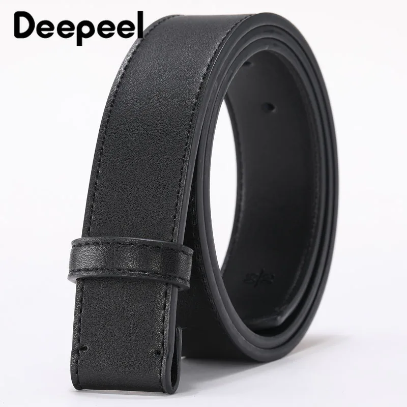 Deepeel 2/3/3.5/3.8*90 120 см для мужчин Черная 2nd Слои ремень из натуральной кожи крупного