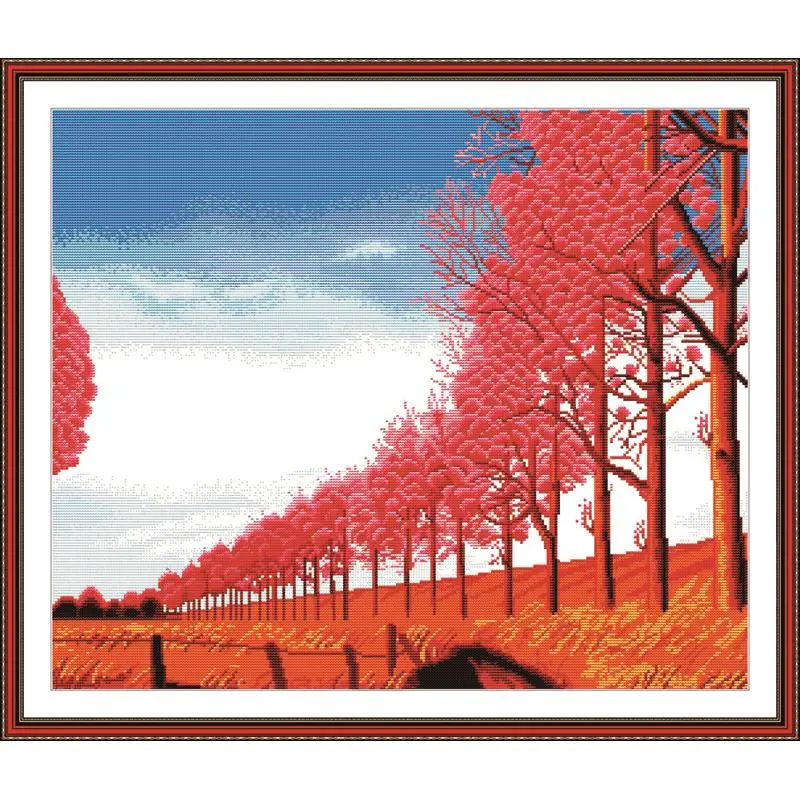 Набор для вышивки крестиком Joy Sunday набор из экологически чистого хлопка