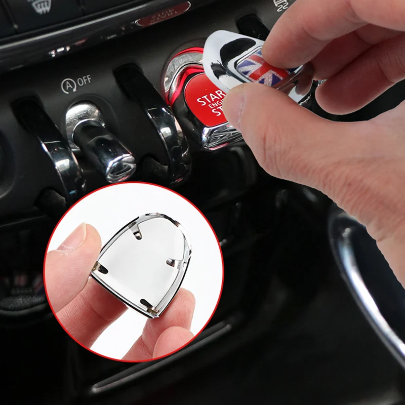 Стикер для кнопки запуска автомобиля в один клик BMW MINI COOPER F54 F55 F56 F60 аксессуары