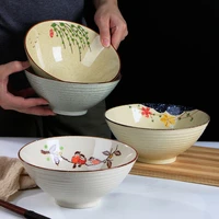 japanese style ramen bowl single household instant noodle bowl ceramic tableware
