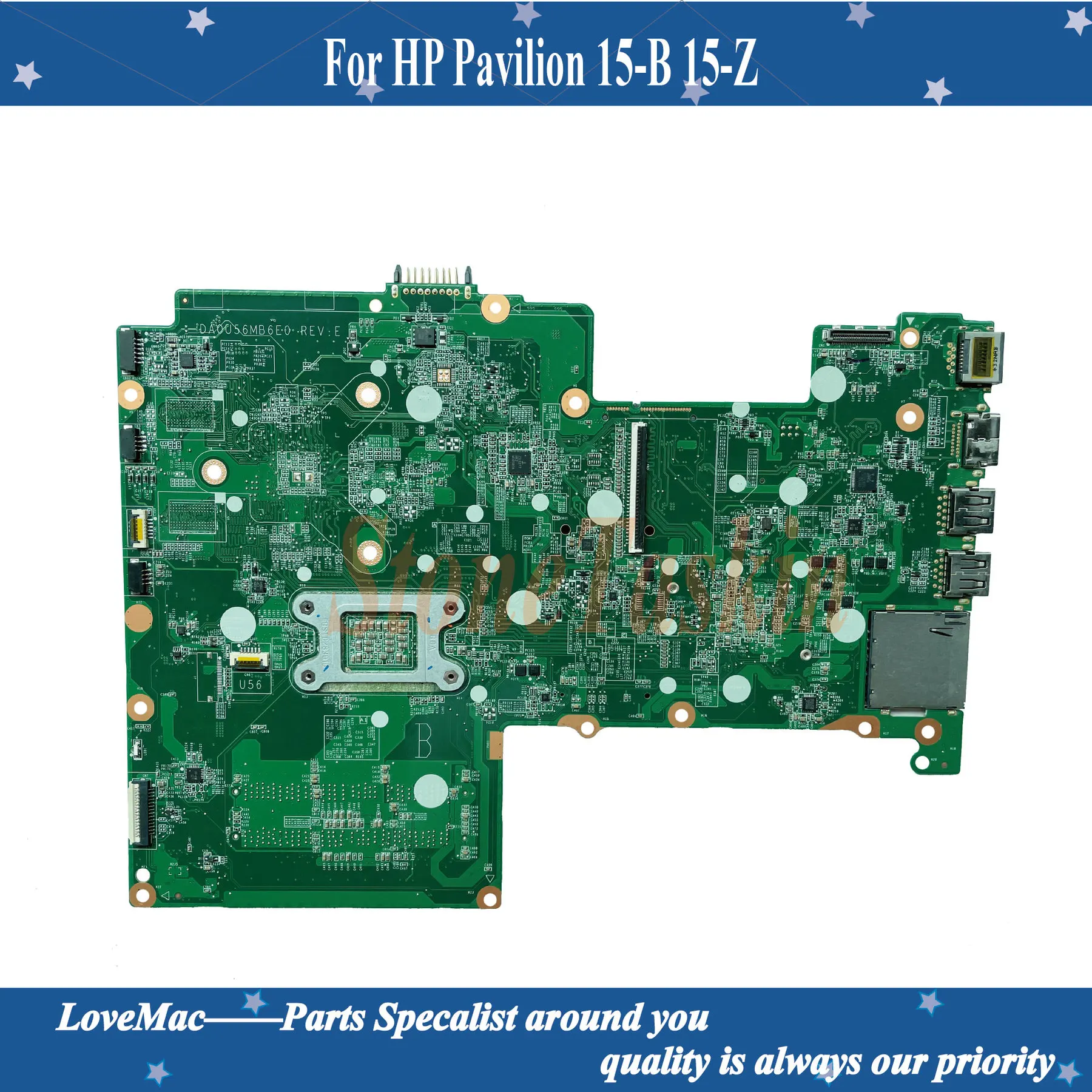 Высокое качество 709174-001 709174-501 для струйного принтера HP Pavilion 15-B 15-Z серии DA0U56MB6E0 UMA
