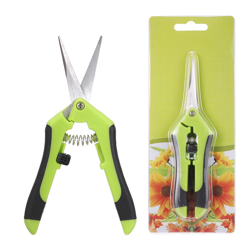 Садовые ножницы из нержавеющей стали для сбора фруктов отделка в горшке ветки