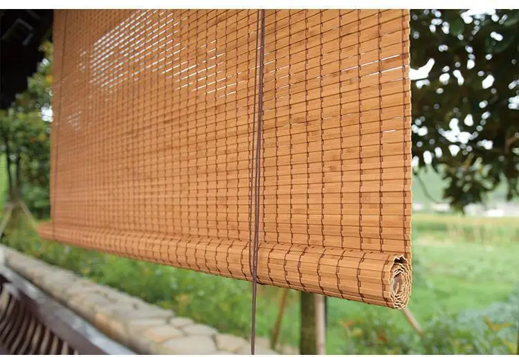 Роллер Tela Rolety Rzymskie For Love Bamboo Persianas Cortinas Estores engravles Para Ventanas Rolgordijnen оконные шторы