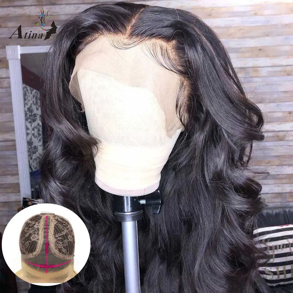 Парик телесной волны 360 с фронтальной сеткой предварительно выщипанные