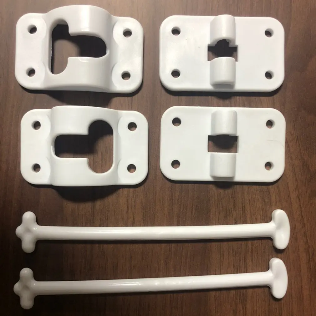 Т образная дверная навесная Скоба для кемпера белого люка загрузка прицепа