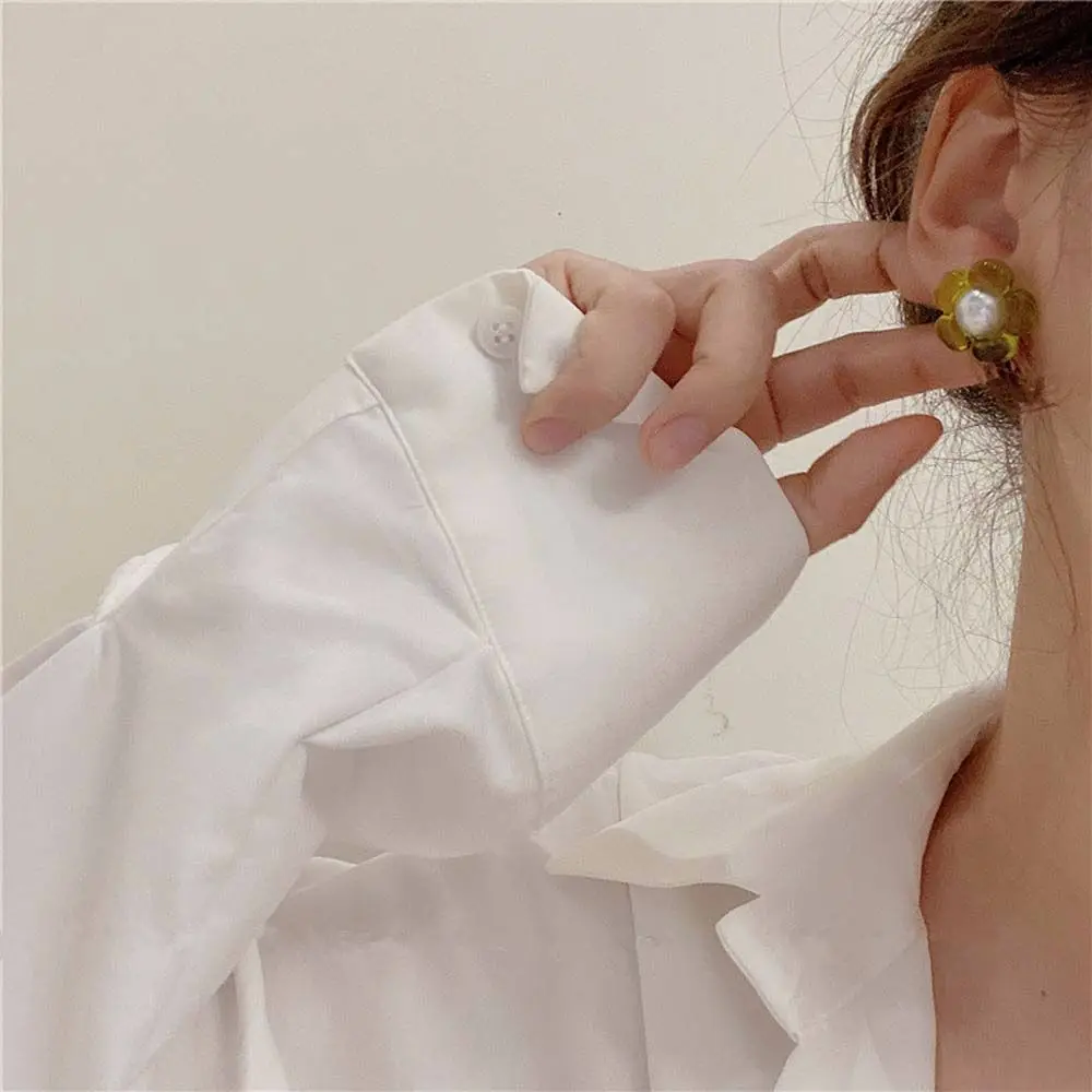 2021 милый цвет цветок жемчуг фотоэлемент для женщин и девушек модные эстетические