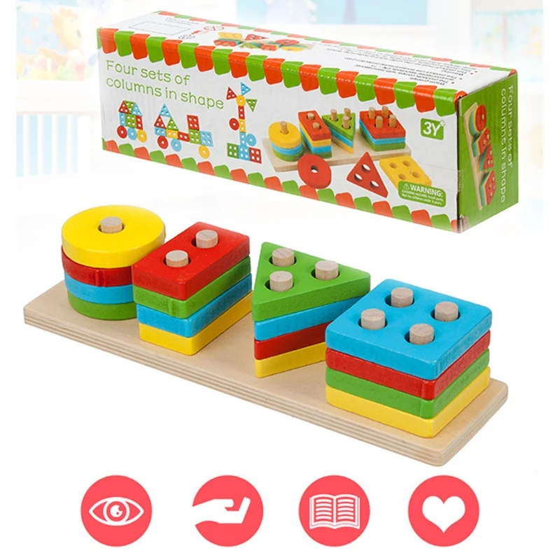 

Настольная игрушка, Реалистичная головоломка, деревянная игрушка для укладки, портативная настольная игрушка разных типов, креативный под...