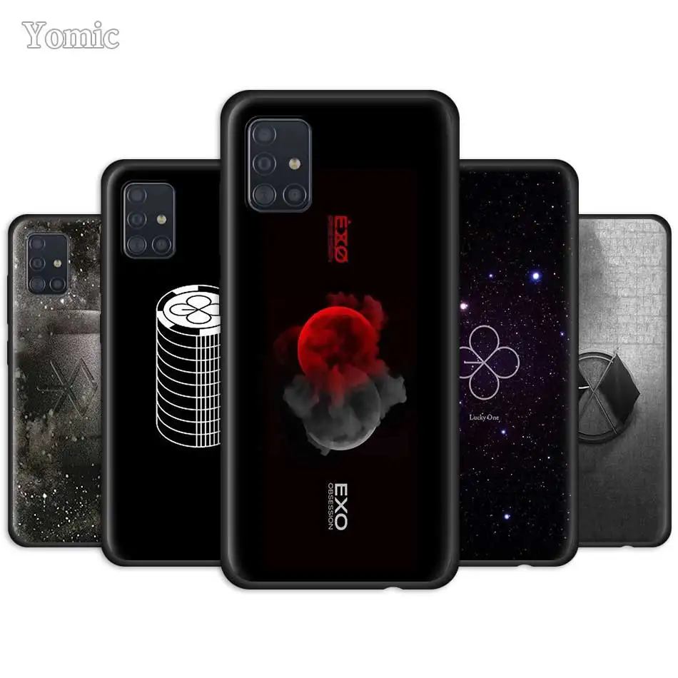 

Exo 5 Don't Mess Up My Tempo Case for Samsung Galaxy A51 A50 A71 A70 A10 A20 E A30 S A31 A40 A41 A01 Soft TPU Black Phone Cover