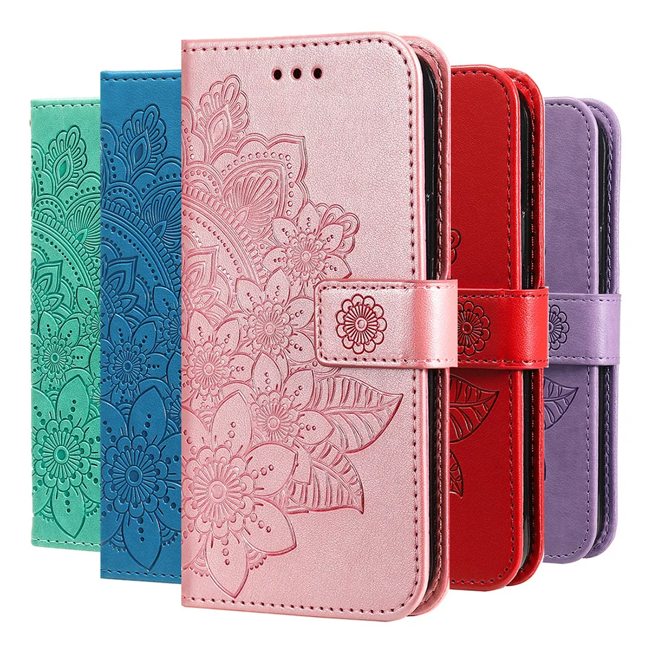 

Flower Couple Leather Case For infinix HOT 9 Play Hot 10 Lite Note 7 8 9 10 Pro Zero X687 Smart 5 X657 Spark 5 Flip Wallet Cover