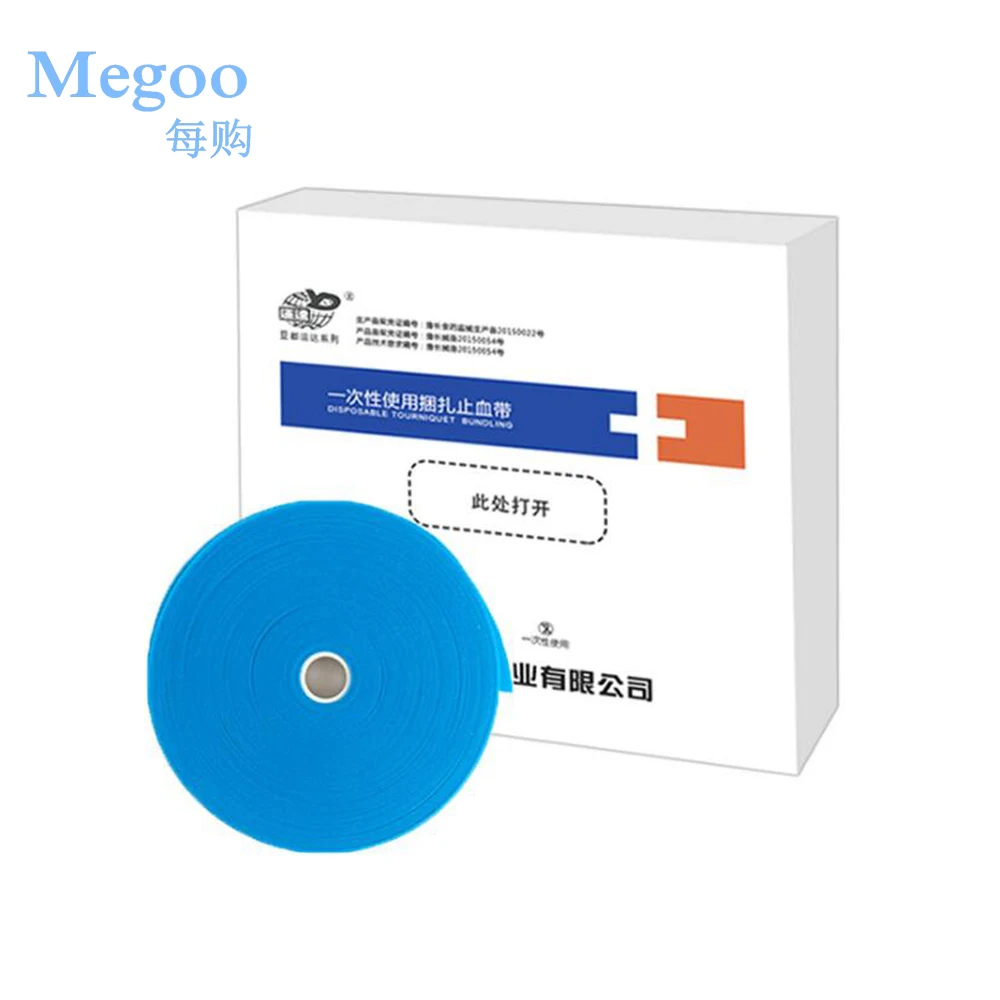 100 шт., одноразовый медицинский жгут из резины, 2x35 см