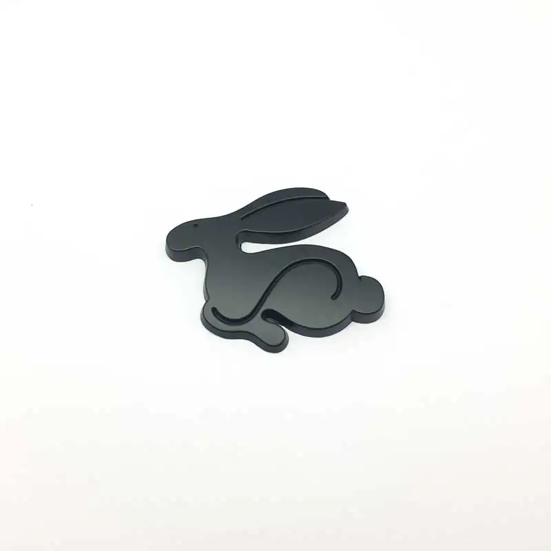 3D Металл бегущая кролика Автомобильная эмблема задний багажник знак для VW Jetta Golf