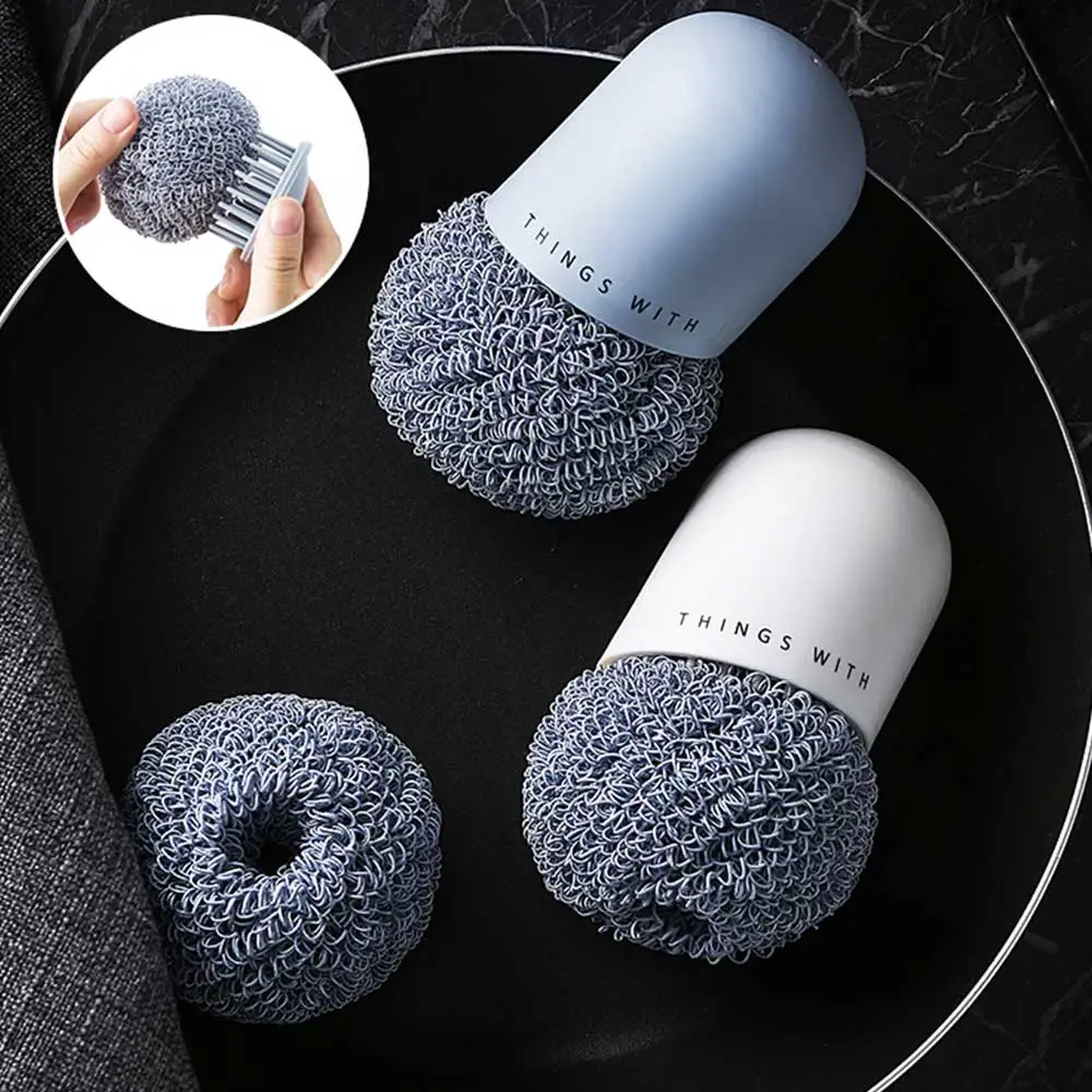 1 шт. сменная щётка для мытья посуды с пластиковой ручкой | Дом и сад