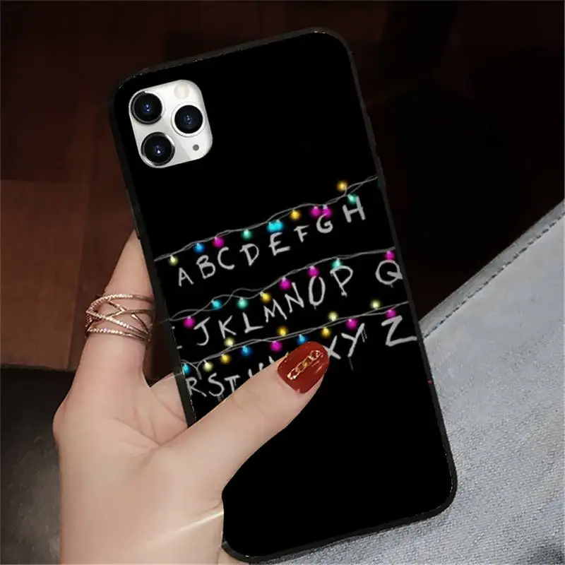 

Stranger Things pattern painting Phone Case for iPhone 11 12 pro XS MAX 8 7 6 6S Plus X 5S SE 2020 XR