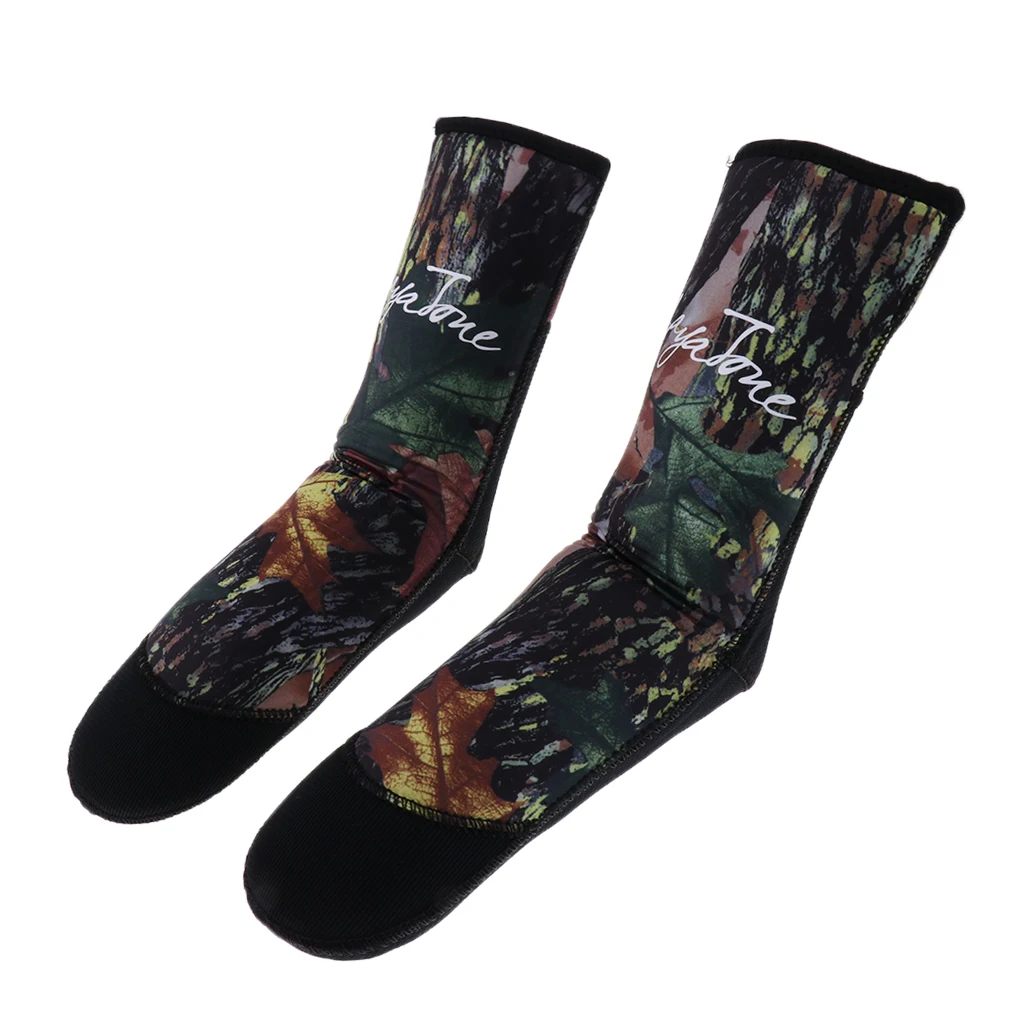 

7mm Neoprene Camouflage Diving Scuba Surfing Snorkelling Swimming Socks Choose Size 40-46 Diving Socks