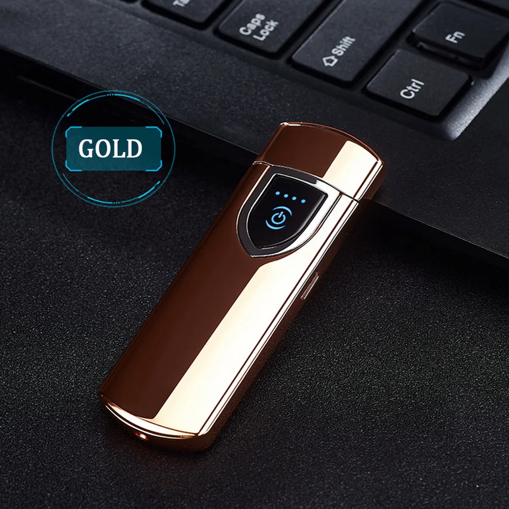 Зажигалка для сигарет сенсорный экран зажигалка компактный смарт датчик usb