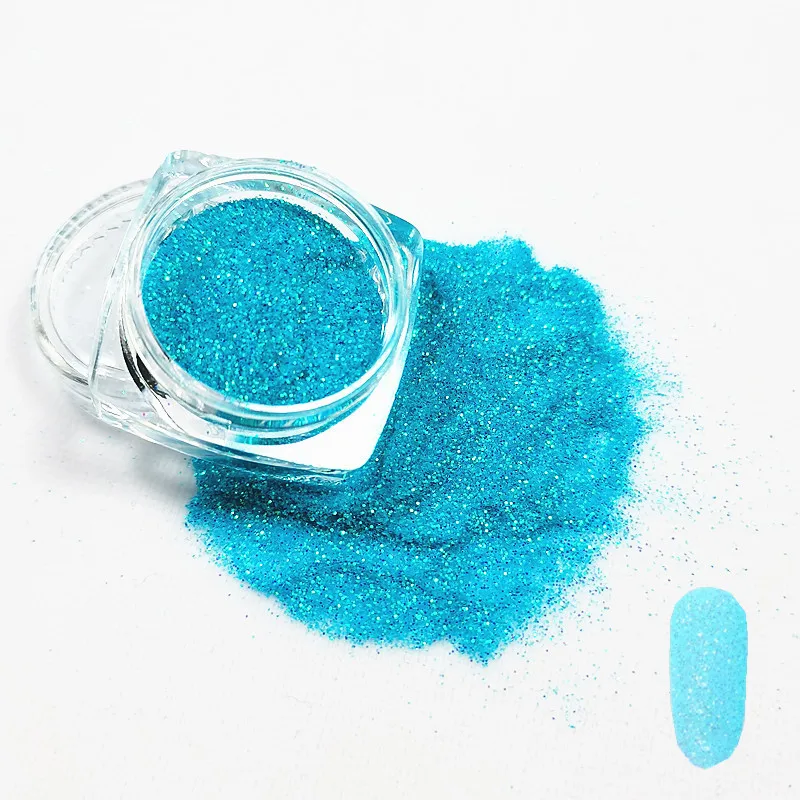 1 коробка красочных волшебных зеркальных лазеров пудра Хамелеон сказочная