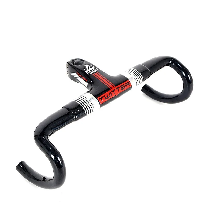 Цена Цветная стандартная Подставка под руль из углеродного волокна со встроенным изогнутым рулем конструкция со скрытой линией аксессуары для ...