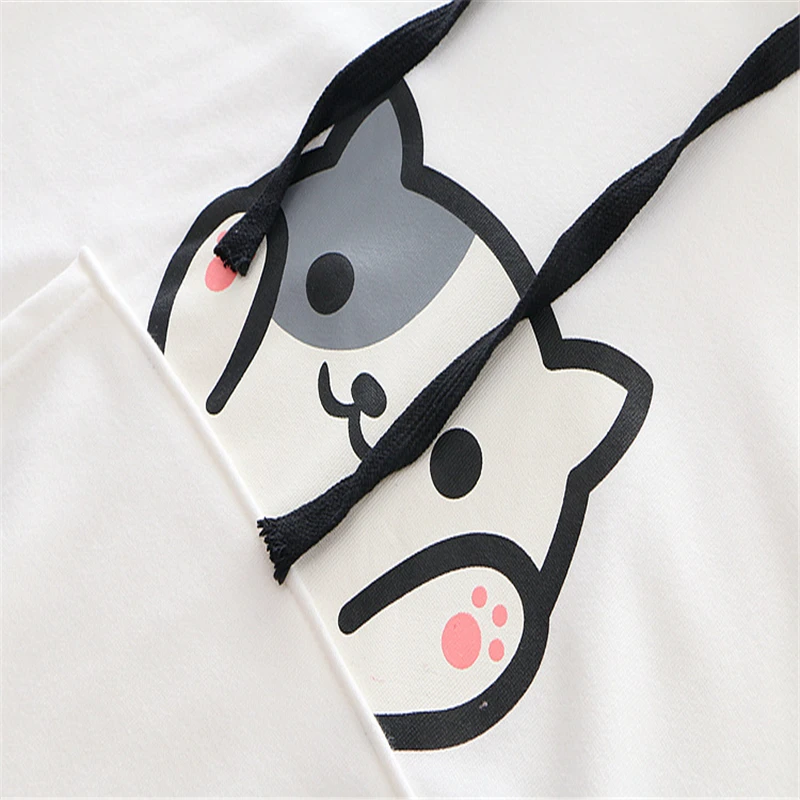 Толстовка женская с капюшоном MERRY PRETTY Свитшот в стиле Харадзюку принтом