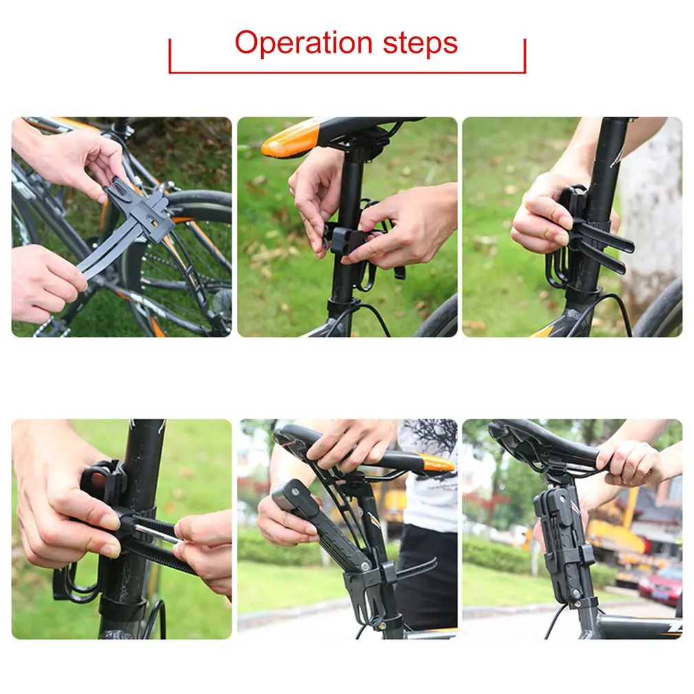 Складной велосипедный замок с защитой от кражи 12 тонн гидравлический резак