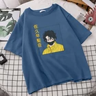 Футболка Haikyuu Kiyoomi Sakusa Sks женская с принтом, свободная футболка с мангой, забавная стильная одежда, винтажные женские футболки с длинным рукавом