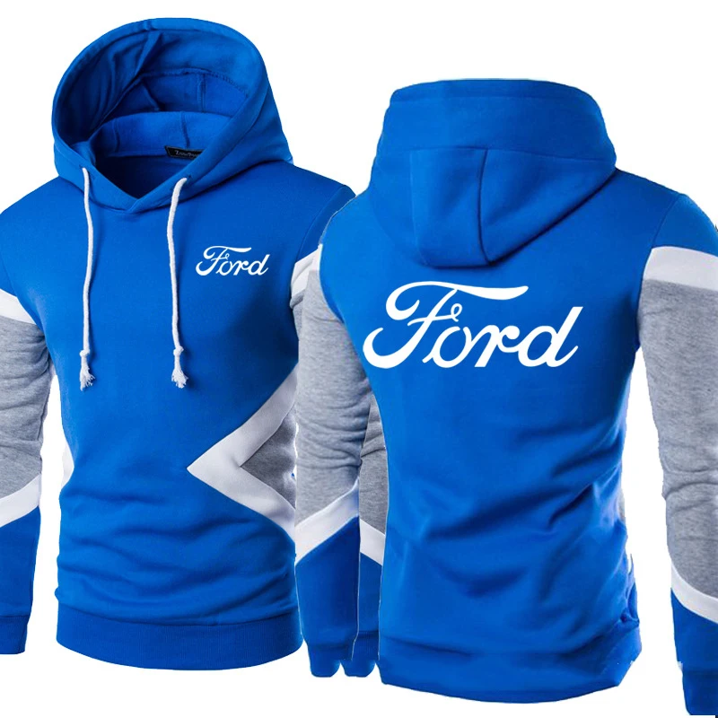 

For Ford Logo Hooldie Clothing Jacket Men Cotton Sweatshirt Hoody Spring Autumn Harajuku Male Fleece Sportwear Hoodies Haikyuu