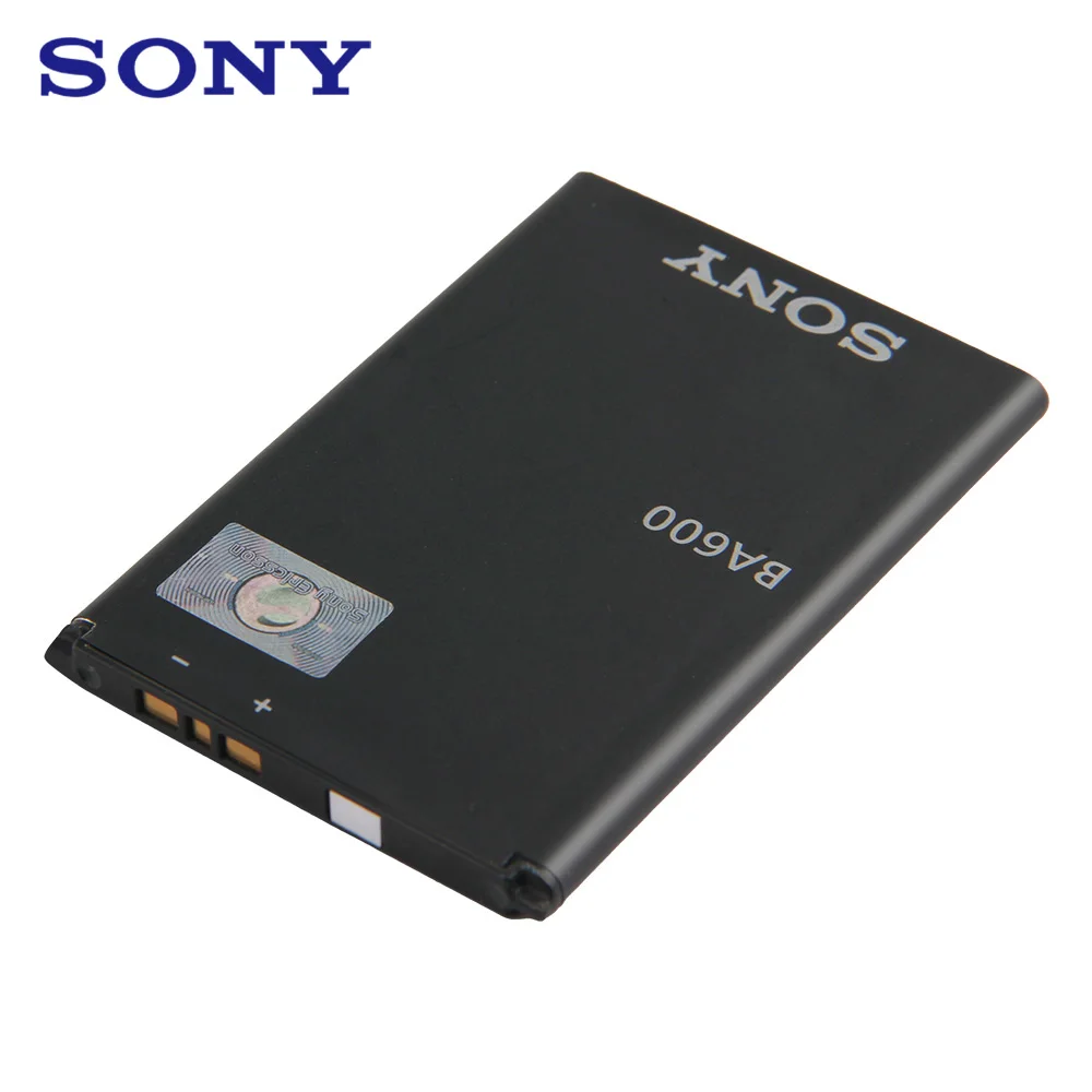 Оригинальный запасной аккумулятор Sony BA600 для ST25i ST25C Xperia U Kumquat оригинальный 1290 мАч