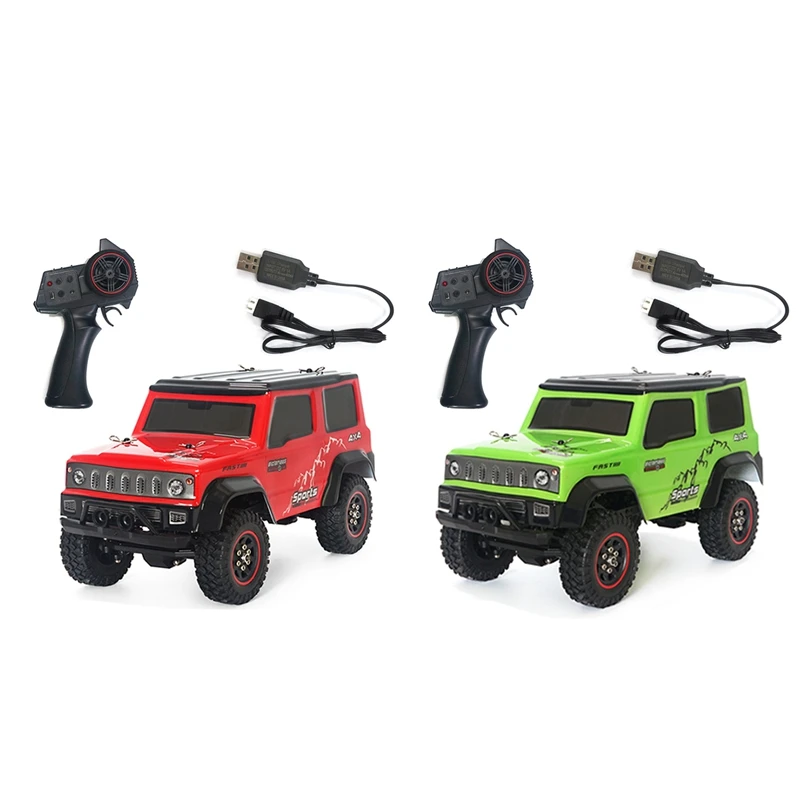 

2.4G 1:18 Scale RTR RC Rock Crawler Car Off Road Climbing RC Vehicle Truck Remote Control Pickup RC Car Toy