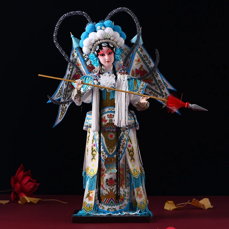 Китайская кукла украшение дома Пекинская опера статуя гипсовые скульптуры