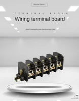 mj1 5 small bus terminal row 5p guide rail combined bus frame copper bar type small bus terminal row