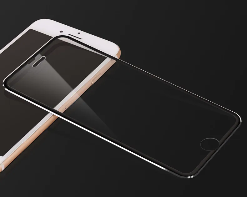 Чехол из алюминиевого сплава с закаленным стеклом для iPhone 7 6 6s Plus чехлы