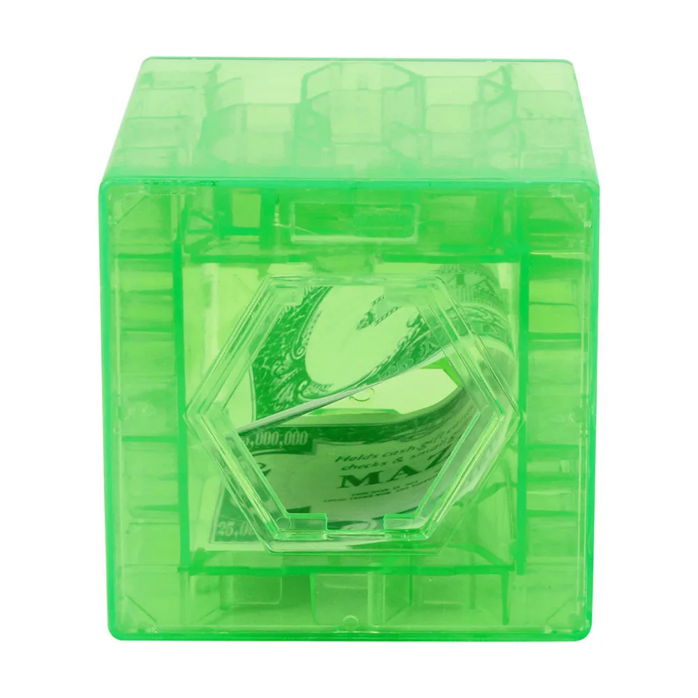 

Best Moyu 3D Maze Cube Magic Square Funny Kids Stress Toy With Steel Ball Puzzle Money Bank Saving Coin Collection Brain Game L4