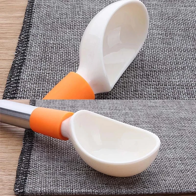 

ABS Plastic Durable Ice Cream Spoon Watermelon Fruits Scoop Kitchen Accessories Rounded Dig Ball Tools 1Pcs Steel Handle