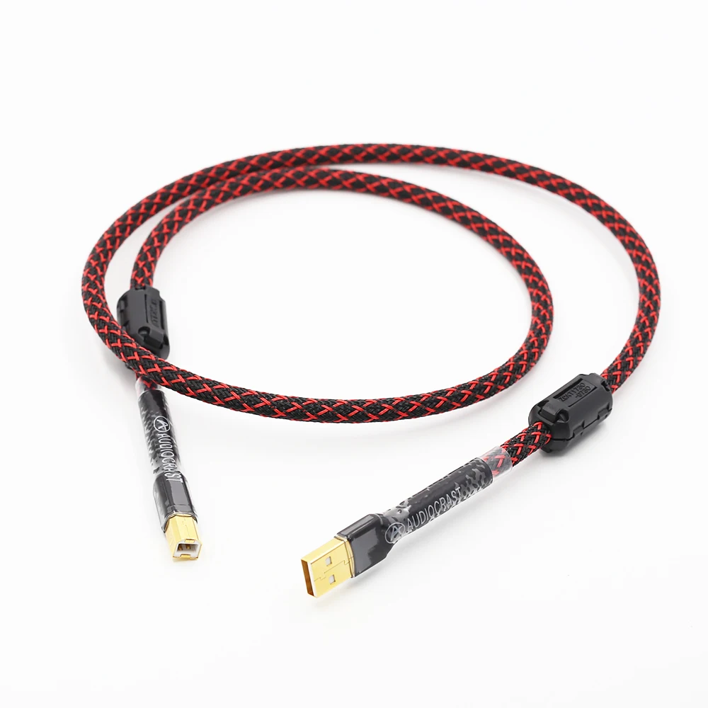 Hi Fi USB кабель типа А к типу в для передачи данных DAC DVD усилитель|audio cable|usb audio cableusb