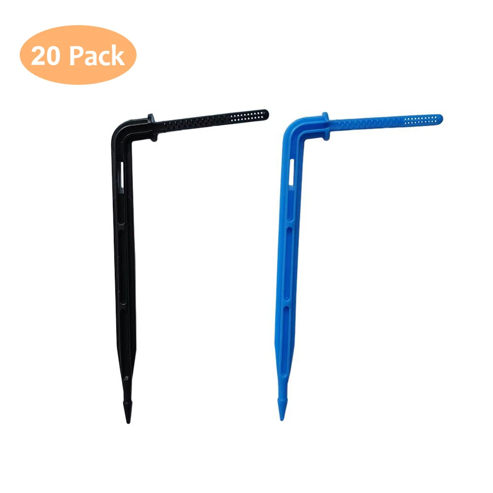 

20Pcs curved arrow dripper suitable for 3 / 5mm hose garden greenhouse flower water saving irrigation equipment