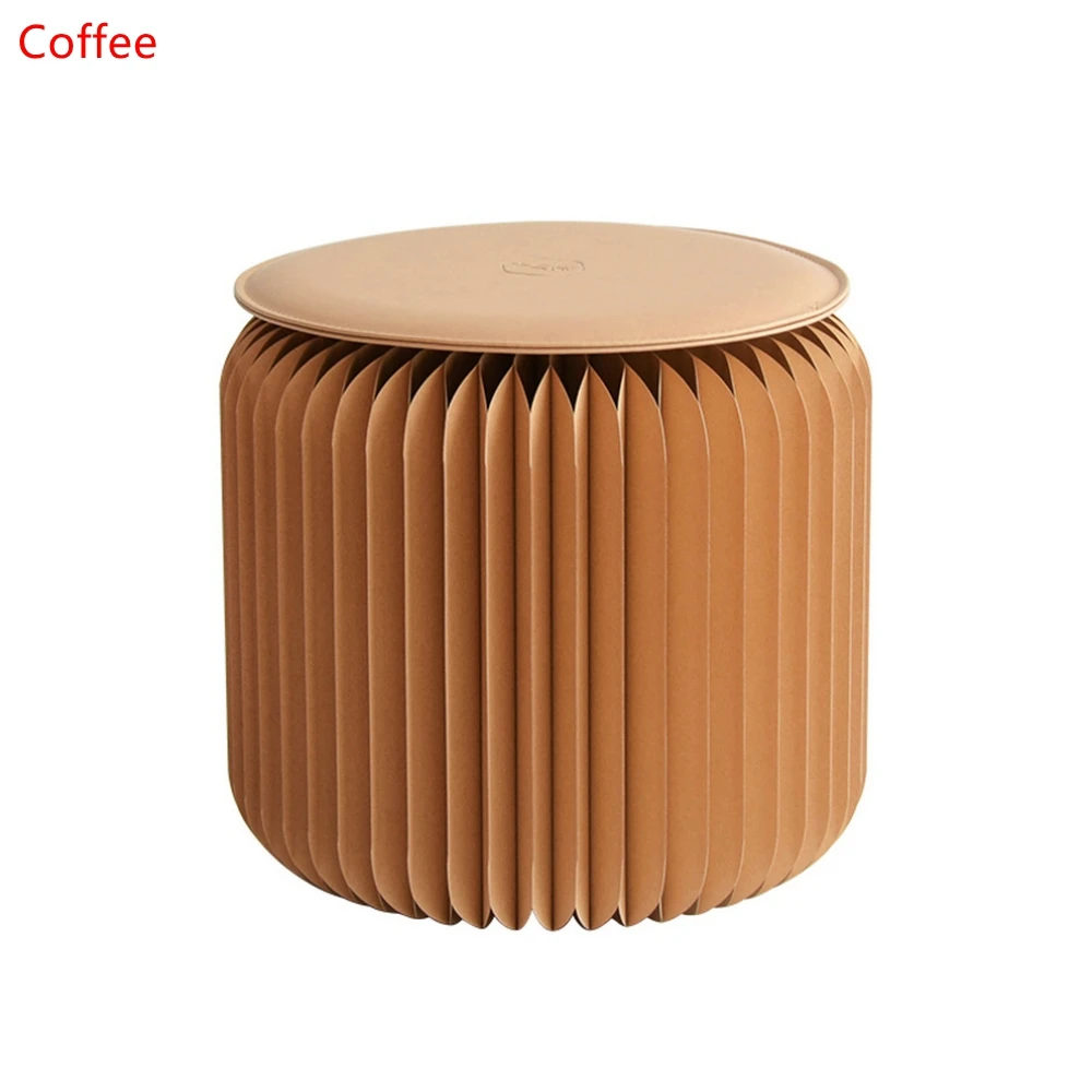 저렴한 28CM 접이식 의자 휴대용 의자, 접이식 캠핑 편리한 낚시 크래프트 종이 안정적인 의자 접이식