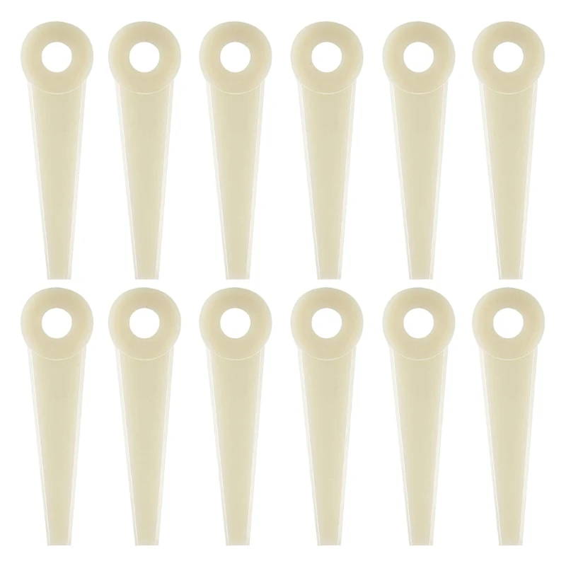 

12 PiecesTrimmer Head Blades Replacement Poly Cut Blades Plastic Trimmer Blade Compatible with Sti-hl 20-3